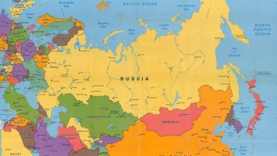 Avrasya Siyasi Haritasi