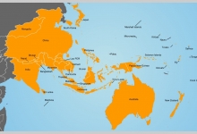 Asya Pasifik Haritası