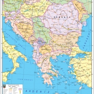 Balkanlar Siyasi Haritasi
