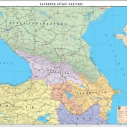 Kafkasya Siyasi Haritasi 2019
