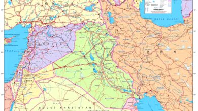 Ortadogu Haritasi Siyasi