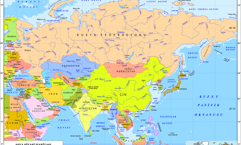 Asya Siyasi Haritasi