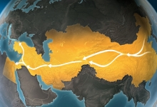 TRACECA Dünya Küresi İpek Yolu