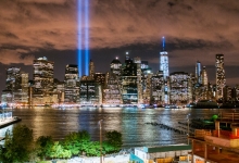 Işık Kirliliği Mavi Işıklar Binalar Işıltılar