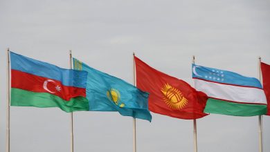Azerbaycan Kazakistan Kirgizistan Ozbekistan Bayragi
