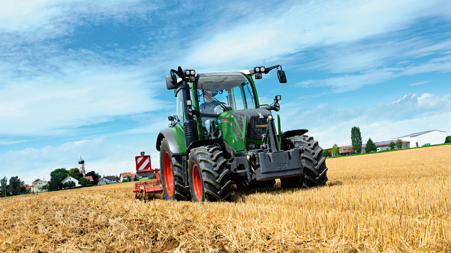 Traktor Tarla Gokyuzu