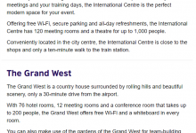 İngilizce Orta Seviye A2 Okuma Parçası – Choosing a Conference Venue