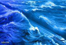 Deniz Gemi Dalgalar Reklam