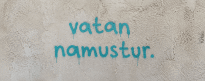 Vatan Namustur Duvar Yazısı Kapak Fotoğrafı